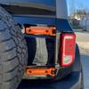 Orange Exterior Rear Door Tailgate Hinge Cover Trim Bezel for Ford Bronco +