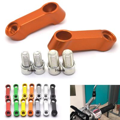 Applicable à Kawasaki Z250 Z300 Z650 Z900 Z800 Z1000 Z750 ER-6N ER6N moto CNC support d'extension de rétroviseur