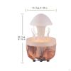 Petit Humidificateur Prise US Silencieux Capacité 300ml pour Yoga Salon