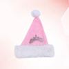 Pink Ultra Long Santa Christmas Hat Crown Party Decoration Photo Prop for Kids Adults Pink Santa Hat Christmas Hats