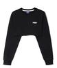 TAILOR STUDIO Underboob Sweatshirt (Black)