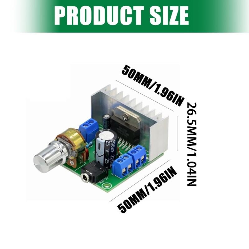 15W+15W Double Channel Digital Power Sound Amplifier Board TDA7297 9-15V Power Amplifier Module for Home Theater