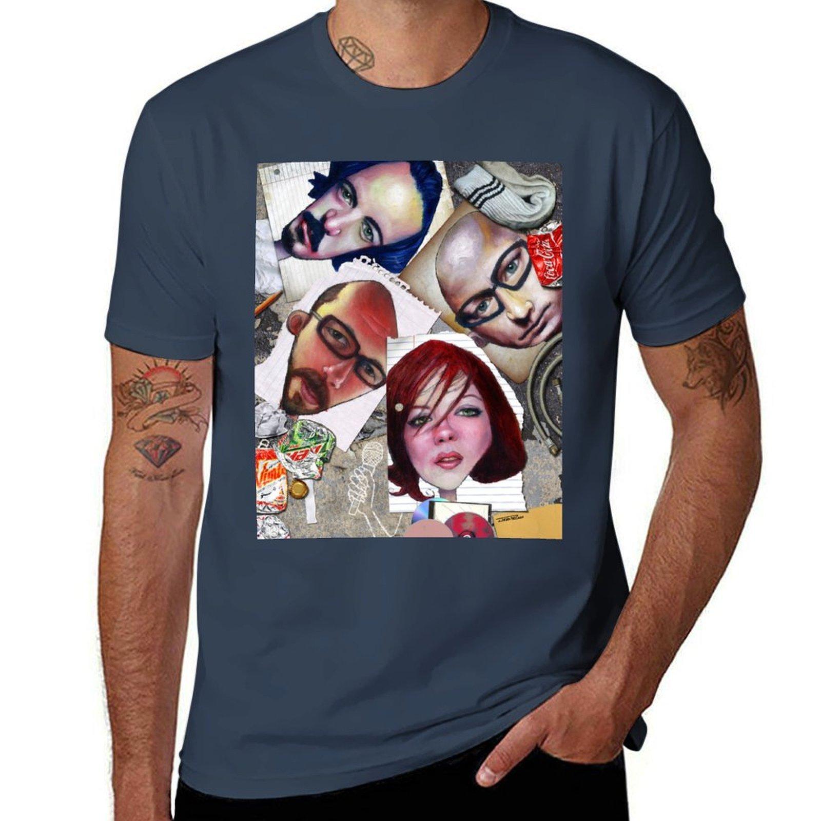 Garbage Tshirt Large Size Basic Casual Tshirt S