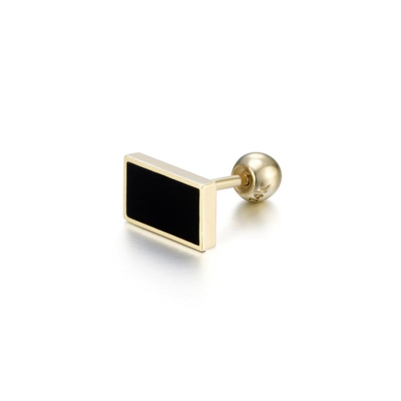CRANNE 14k Onyx Piercing C24PG023