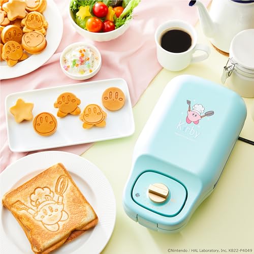 CCP Kirby Hot Sandwich Maker, Electric Double-Sided Multi-Purpose Sandwich Maker with Timer, Easy To Clean, No Oil Required, Perfect for Breakfast, Sn