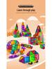 Stained Glass Magnetic Tile Building Blocks - Educational Toy for Developing Spatial Thinking
