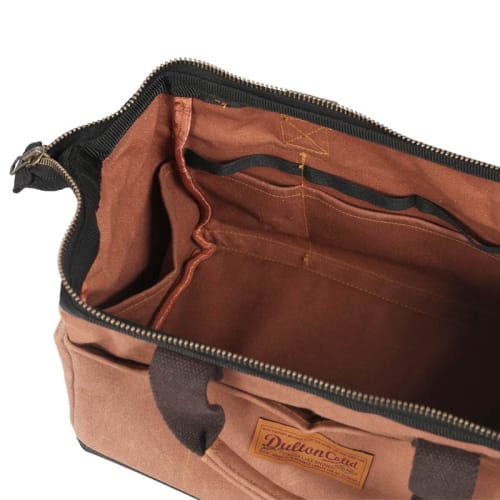Dulton Waxed Canvas Tool Bag, Camel, T21-0337
