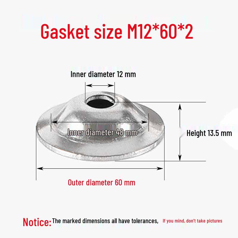 Stainless Steel Bowl-Shaped Adjustable Foot Washer for Pot Lids