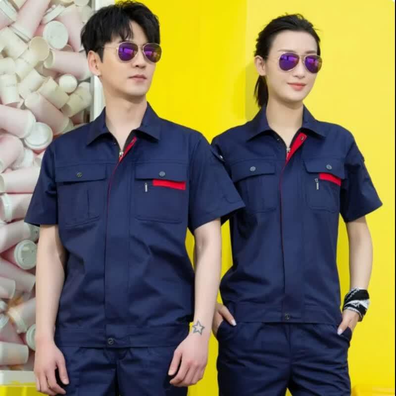 Andytai Summer Short Sleeve Workwear Set
