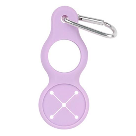 Nosič lahví na vodu Závěsná přezka Odolná proti opotřebení Lehká Mini velikost Venkovní cestovní silikonový držák láhve na vodu