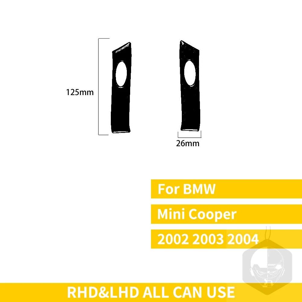 Pro Mini Cooper Hatch One R50 R53 2002 2003 2004 Kryt panelu spínačů na volantu Samolepka Více Plast