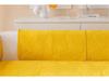 Autumn/Winter Super Soft Plush Banana Leaf Sofa Cushion: Modern Minimalist Solid Color Double Seat Cushion
