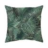 New Tropical Plant Cushion Peach Skin Pillow Nordic Fresh Living Room Sofa Pillow Cover