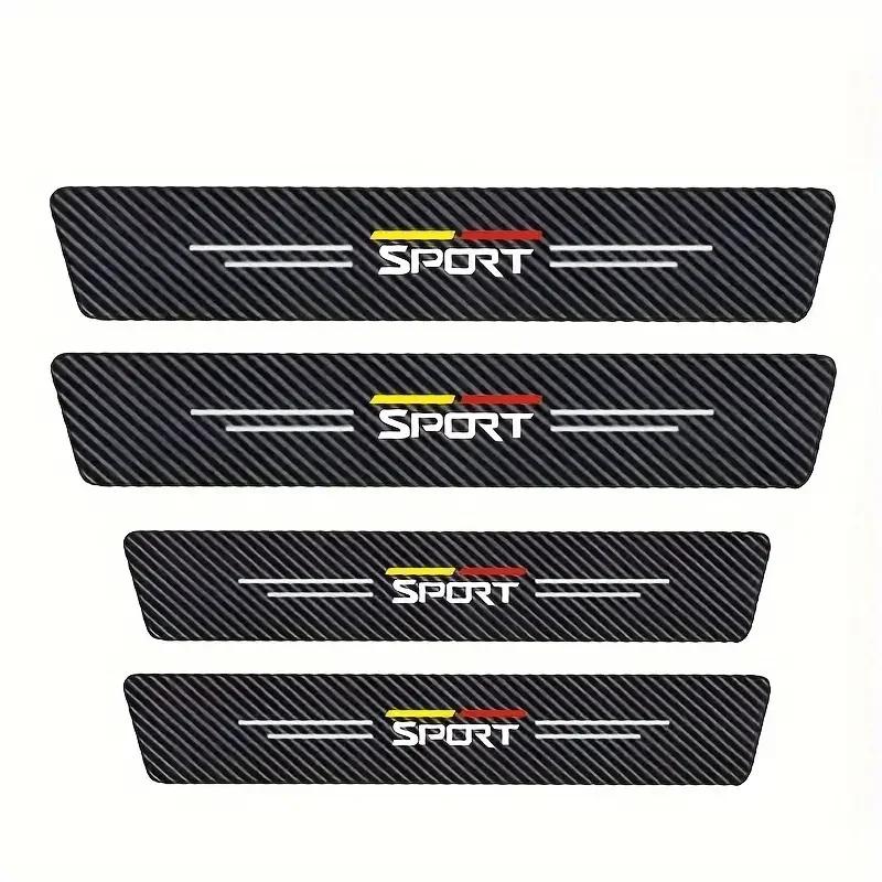 Car Door Threshold Anti Scratch Stickers for Ford Mondeo Edge Fusion Escape Fiesta Focus Territory Kuga Transit Ranger Explorer
