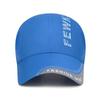 Spring Summer Spliced Mesh Sunscreen Quick-Drying Cap Men Breathable Travel Sunshade Baseball Cap