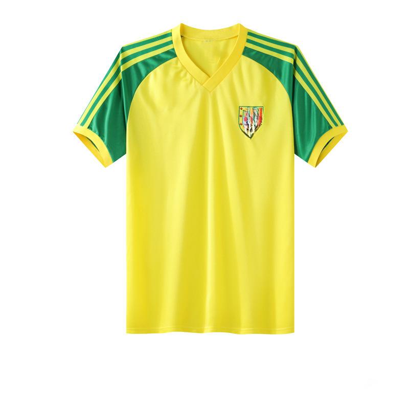 Off-topic Cross-border Spanish and Polish Vintage Poland, Mexico, and Wales Vintage Jerseys, Loose Short-sleeved Football Jerseys