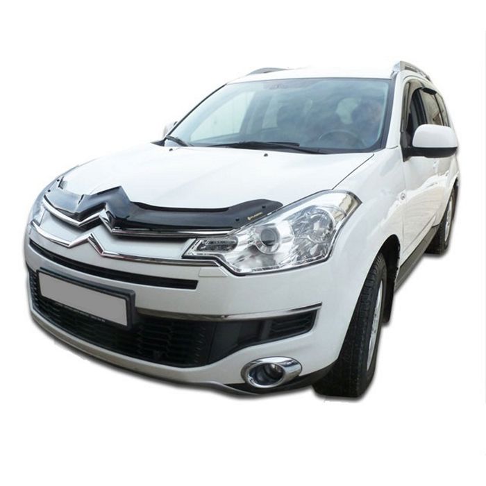 SCOUTT | Bra Capot Déflecteur Protection Pour Citroen C-Crosser 2007-2014, Aérodynamique, Assemblage Facile, Aucun perçage requis