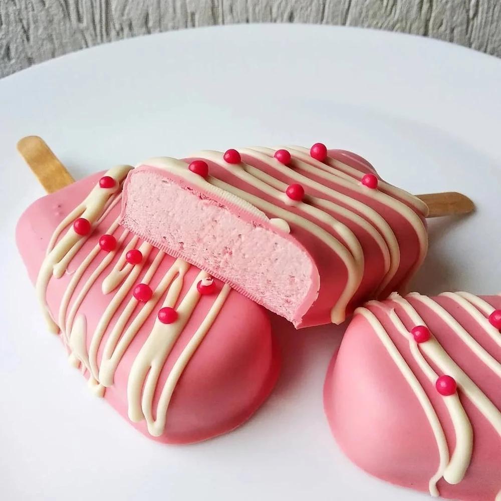 Silikon-Eiscreme-Form, DIY-Schokoladen-Dessert-Eis am Stiel-Formen, Tablett, Eiswürfelbereiter, hausgemachte Werkzeuge, Sommer-Party-Zubehör