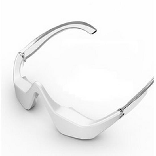 Multifunctional Eye Care Device: Handheld Beauty Massager with Red Light and Essence Application for Home Use.