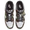 Nike Dunk Breathable Cushioning Low Top Skateboard Shoes Unisex White Black IB2263-100