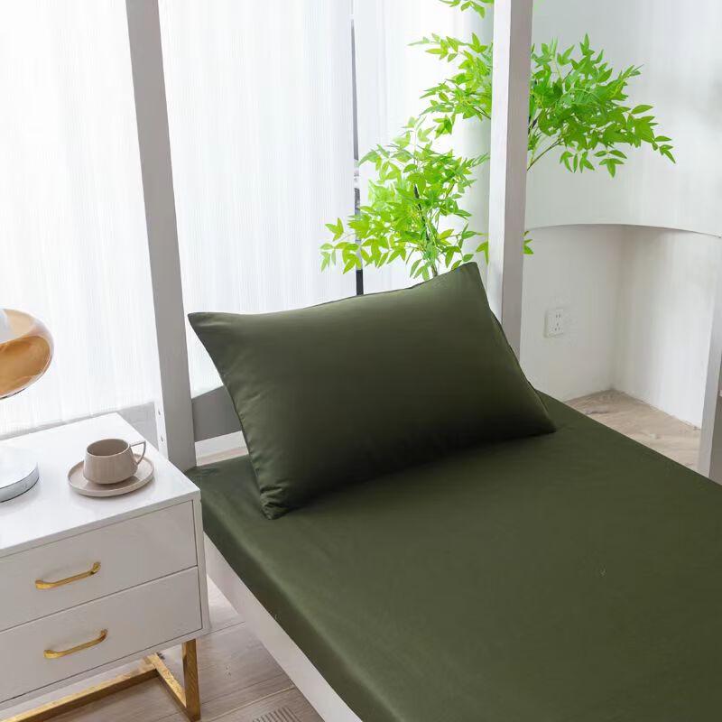 Baumwoll-Schlafsaal-Bettwäscheset mit Steppdecke