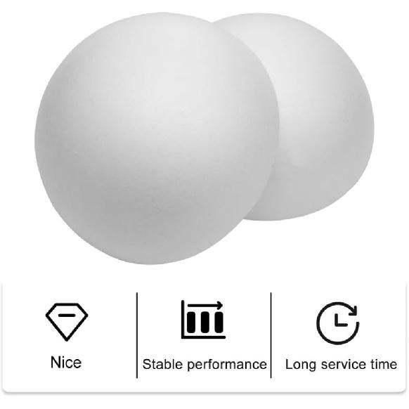 Holibanna White Foam Balls Round Spheres Hollow Foam Ball Polystyrene Balls Modeling Foam Ball for Christmas Table Centerpiece Decor (30CM)
