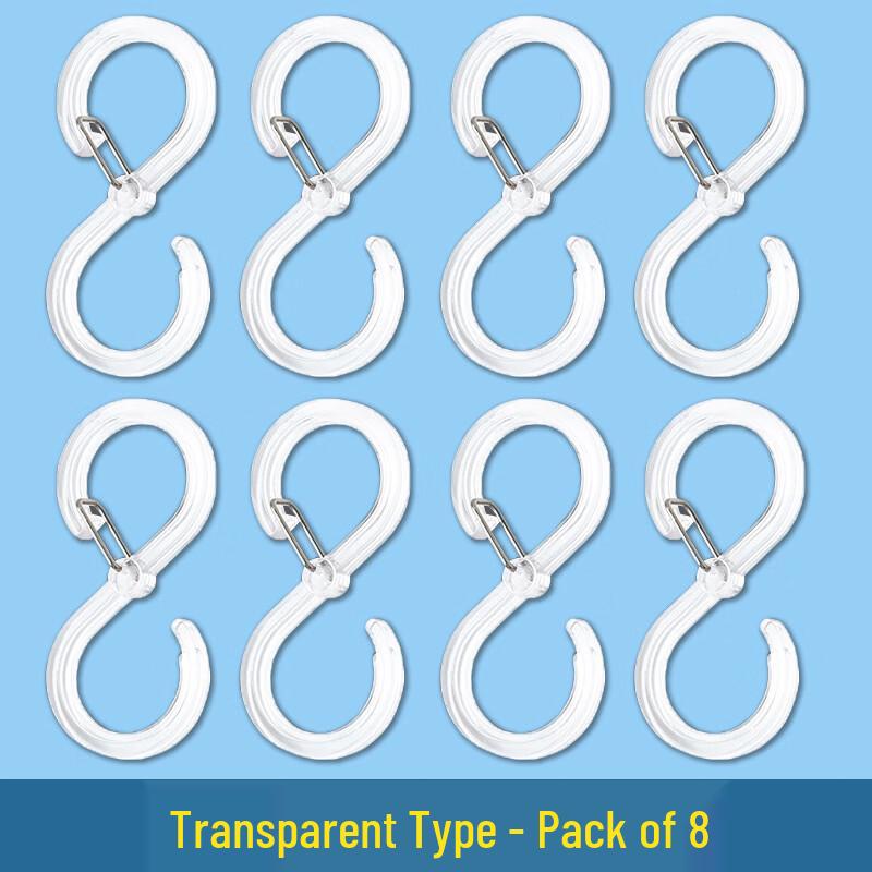 Wutuo S-Type Plastic Hooks