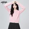 MJ STYLE Women's Korean-Style Layered Cardigan