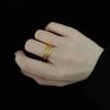 3 Piece Trendy Stylish Free Dainty Rings Stainless Women Steel Gold Color Color Knuckle Rings Lady Waterproof Minimalist Jewelry Present GiftFashion