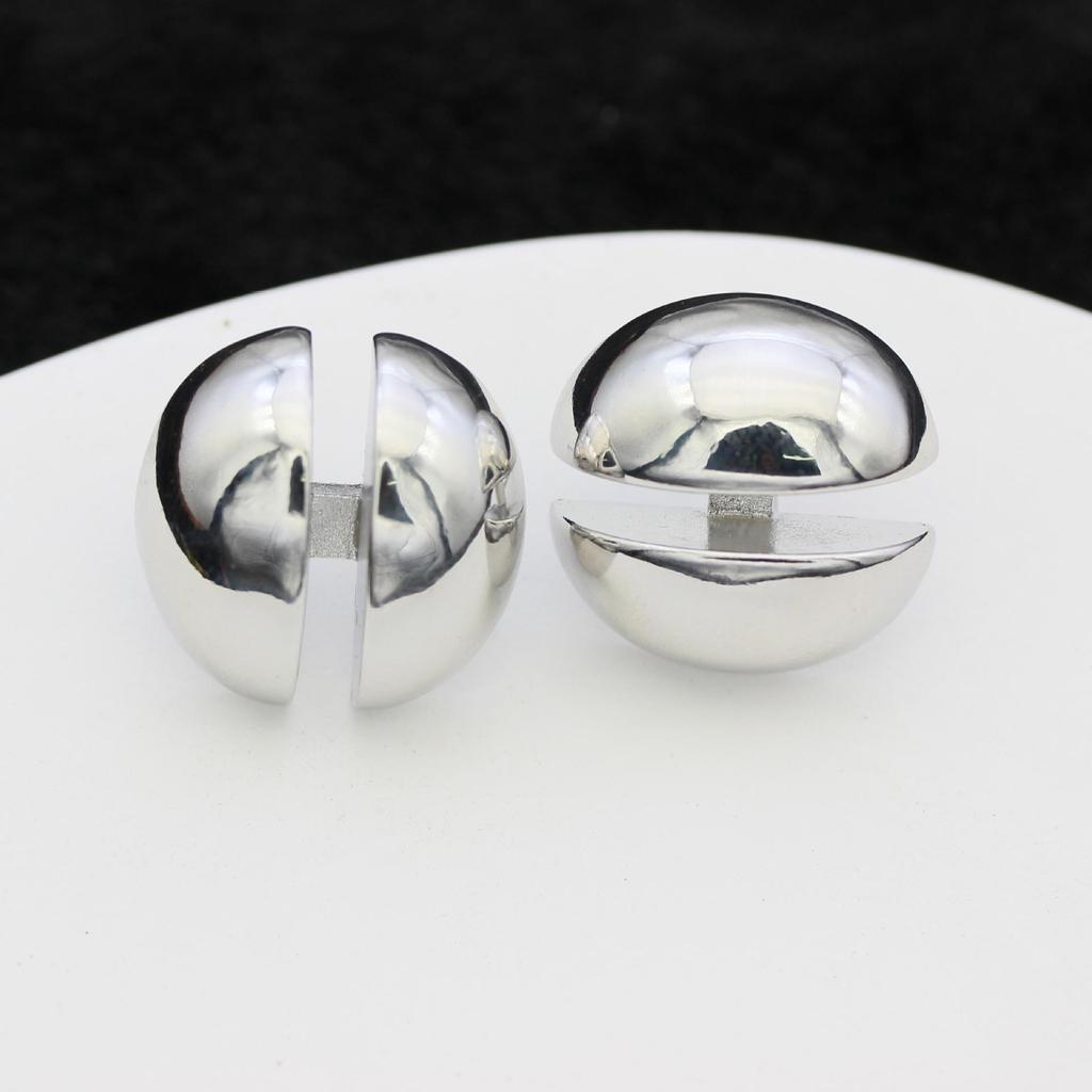 Europäische & Amerikanische Metallkugel H-förmige Damenmode Ohrstecker