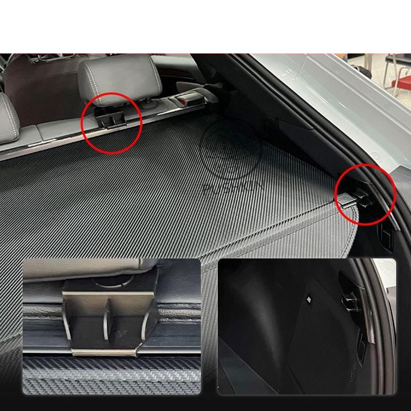 For BYD Sealion 07 Sealion7 2024 Dedicated Trunk Cover Material Curtain Rear Curtain Retractable Space Car Trunk Bag Car-styling