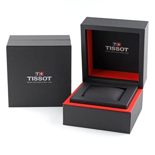 Tissot Carson Watch with Bracelet and Silver Dial, Officially Imported, Men's, Model T1224071103300