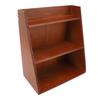 Desktop Sundries Organizer Vintage Multi Layer Wood Desktop Sundries Storage Shelf for Perfume