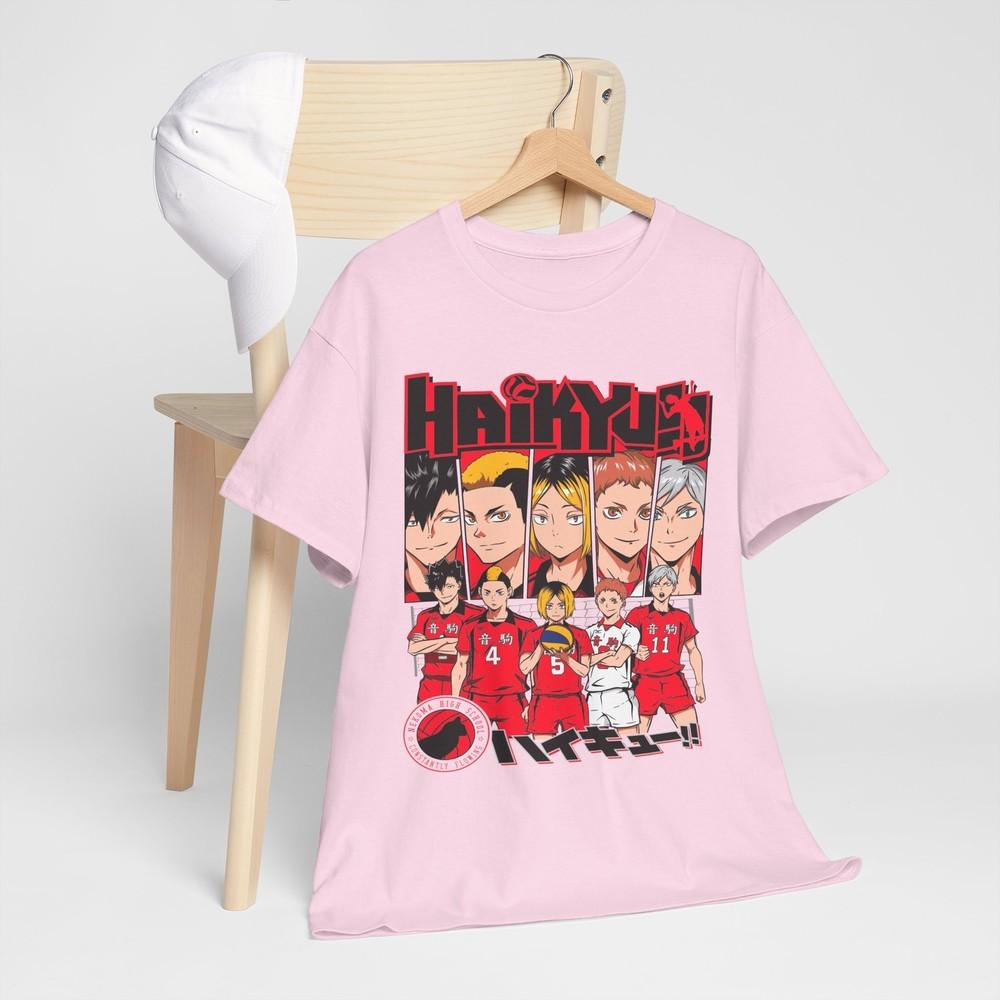 Hinata Shoyo Unisexga Strip Haikyuu Haikyu Anime Unisex Tshirt TShirt Tee gift