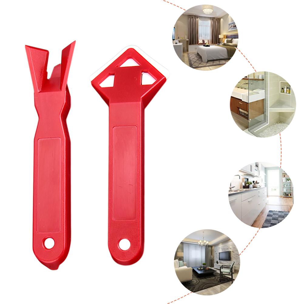 2 szt. Zestaw narzędzi do usuwania uszczelniacza Skrobak Masa uszczelniająca Forma Praktyczny środek do czyszczenia podłóg Środek do czyszczenia płytek Mini