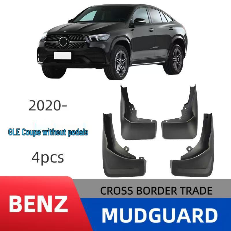 20-24 Mercedes GLE Coupe Soft Rubber Mud Flaps