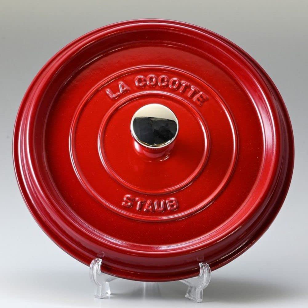 STAUB Pico Cocotte Round 22cm Cast Iron Enamel Pot Cookware Kitchen Supplies Cherry 1102206 2.6L 40509-825-0 [Product]