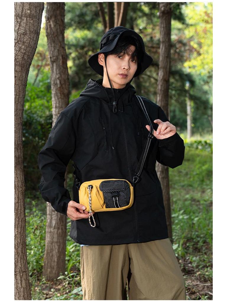 Tide Functional Outdoor Sports Crossbody Bag - Street Trend Workwear Style, Versatile Commuter Shoulder Bag