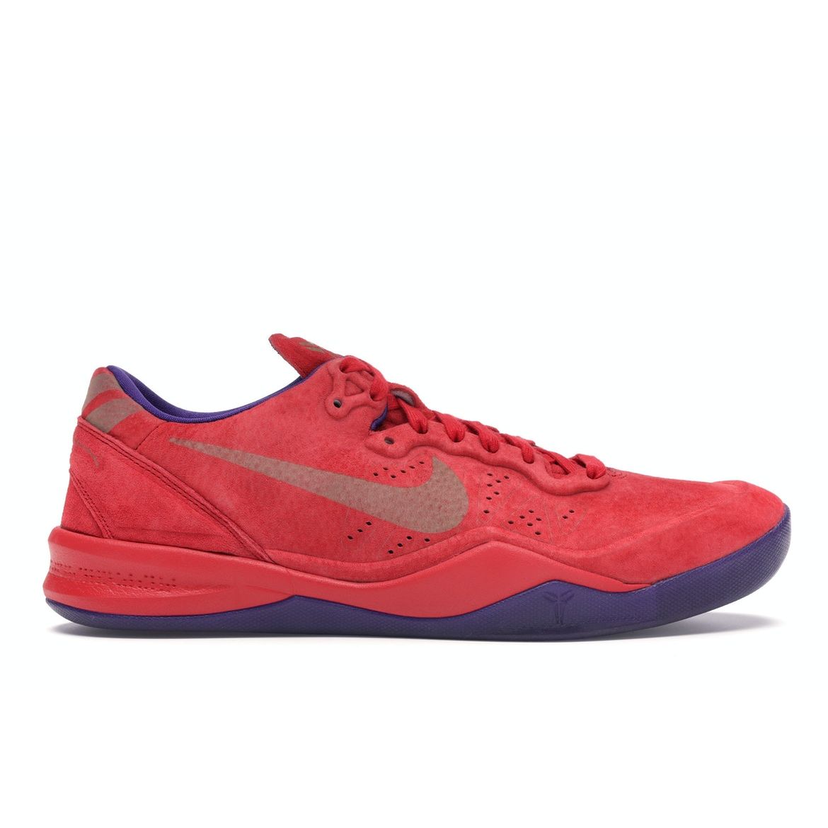 

Nike Zoom Kobe 8 EXT Year of the Snake — красные мужские кроссовки University-Red Court-Purple 582554-600