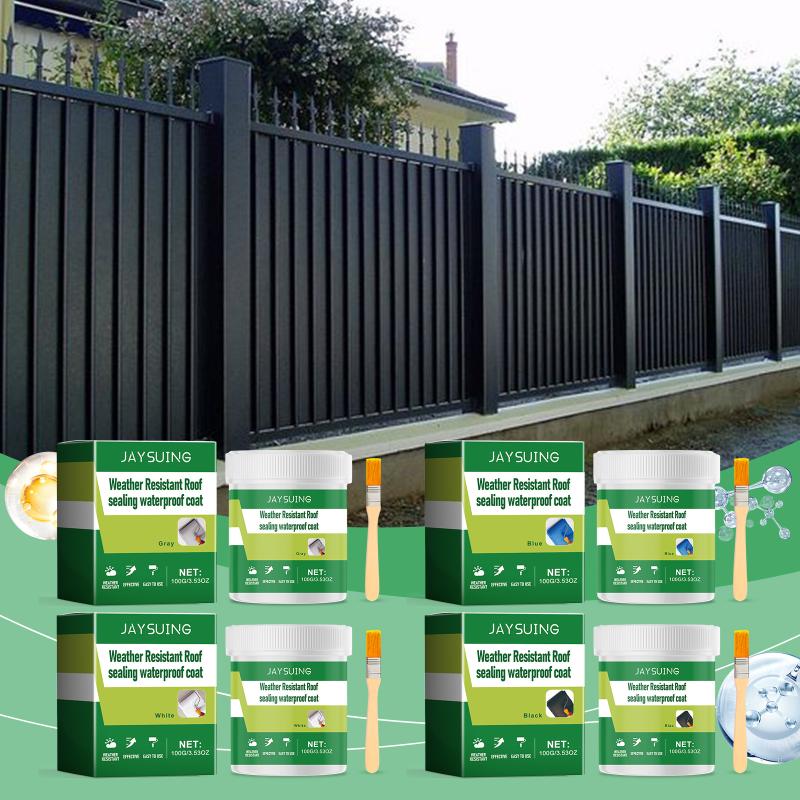 Waterproof Coating Sealant Agent Transparent Glue With Brush Invisible Anti-Leak Roof Repair Broken Agent Tool