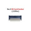 4Pin 21Pin 41Pin 53Pin FPC Female Socket Motherboard LCD Display Screen Flex Cable Clip Ribbon Connector For New 3DS LL XL