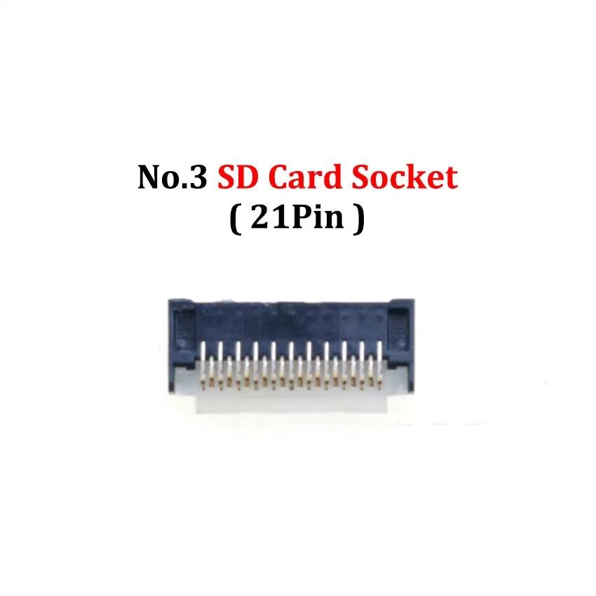 4Pin 21Pin 41Pin 53Pin FPC Female Socket Motherboard LCD Display Screen Flex Cable Clip Ribbon Connector For New 3DS LL XL