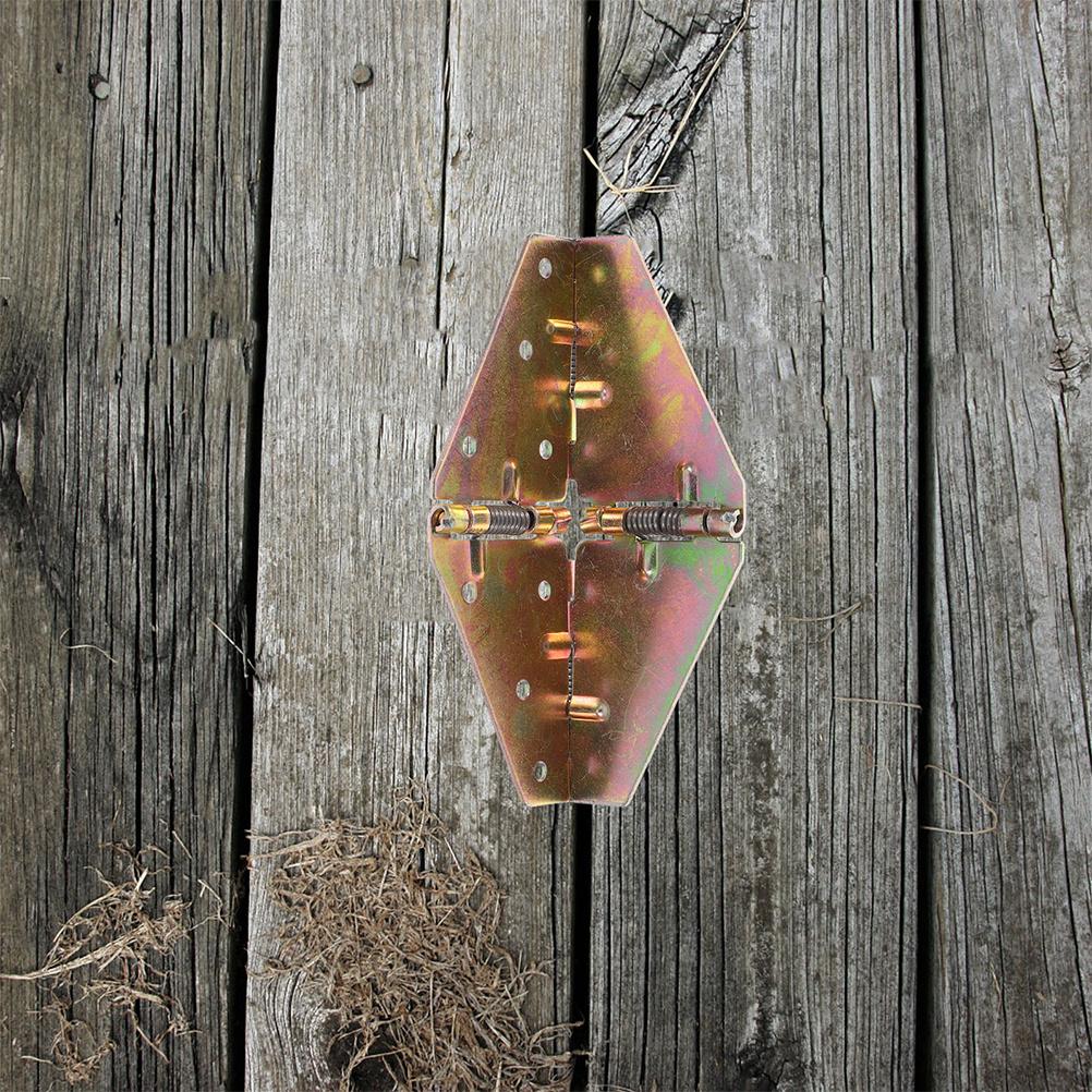 JUMPLAWN 2pcs Butterfly Hinges for Folding Side Table Drop Leaf Desk Cabinet Outdoor Kitchen Furniture Support