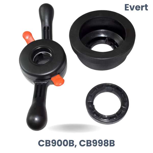 Zamiennik evert: zestaw nakrętka szybkomocująca + adapter do felg aluminiowych cb900b, cb998b