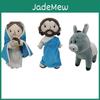 Jesus Plush Toy 32cm/12.6in Cartoon Style Crystal Ultra Soft Customizable Design