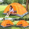 Outdoor Portable Anti Mosquito 1 2 People Tent Accessory for Climbing Camping Beach(orange )