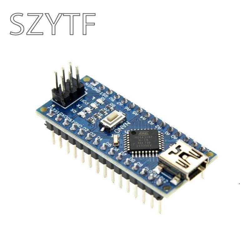 1pcs Nano 3.0 Mini USB Driver ATmega328 5V 16M Micro Controller Board Nano CH340 V3.0 for arduino