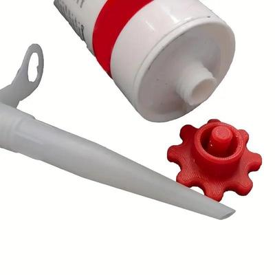 Nouveaux 10PCS Bouchons en Verre Orange pour Colle - Bouchons d'Étanchéité Durables en Plastique pour Bouteilles de Colle Standard, Outils de Décoration Portables