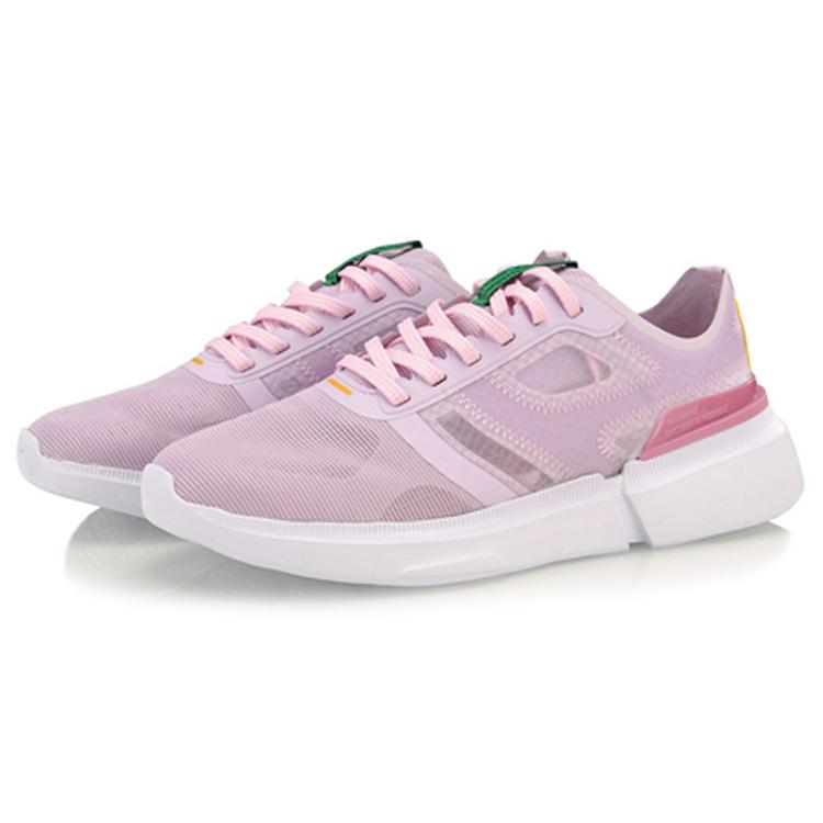 Li Ning Element Casual Shoes Women's Low top Dusty Purple AGCP052-3