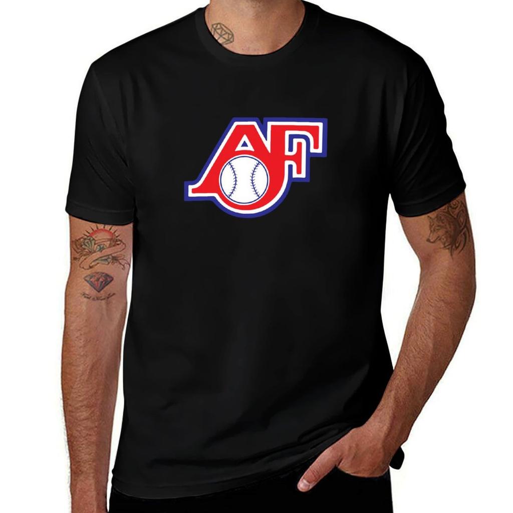 Appleton Foxes Baseball Tshirt Relaxed Casual Short Sleeve Tee